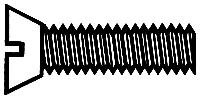 Durable Brass Flat Head Screws – 12 Pack, 3/8" x .047" – Perfect for Crafts!